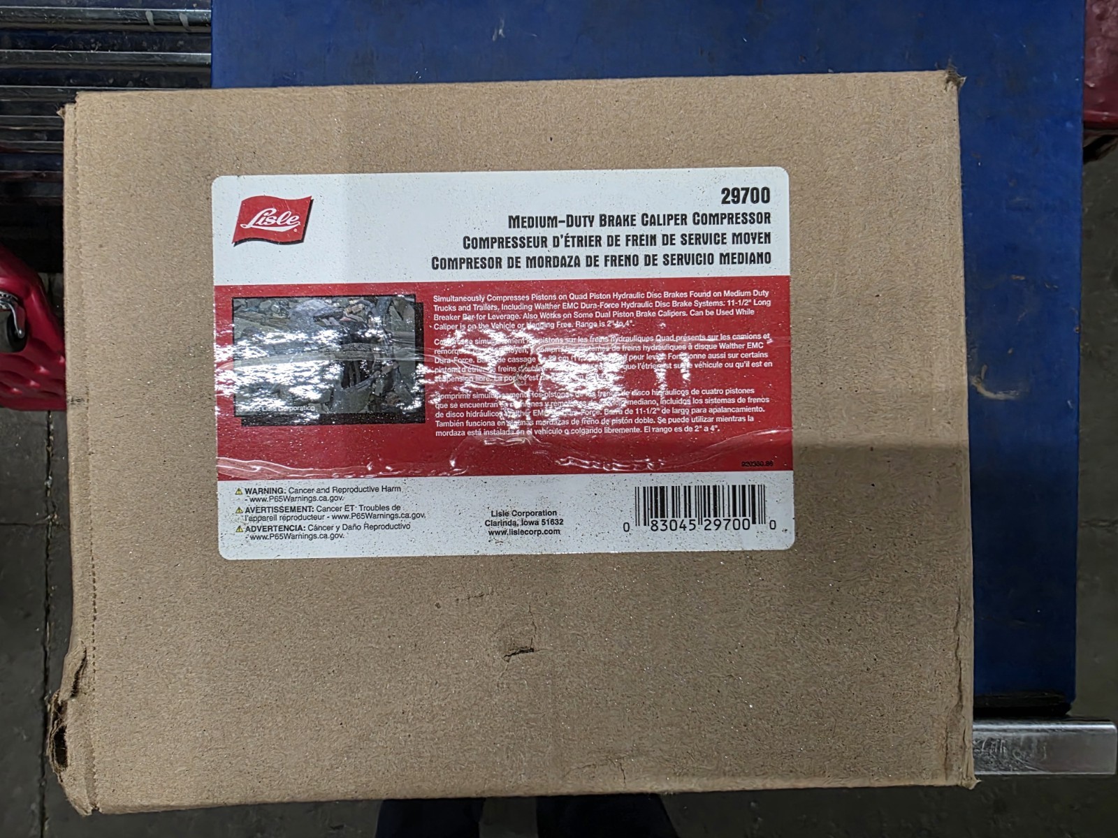 Lisle 29700 Medium-Duty Brake Caliper Compressor