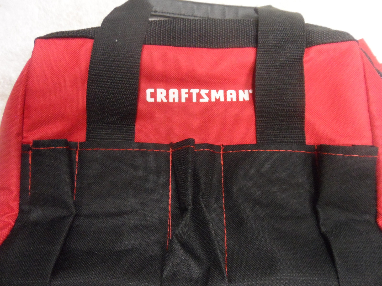 Craftsman Red Black 12″ Wrench Screwdriver Tool Set Carry Bag NOS