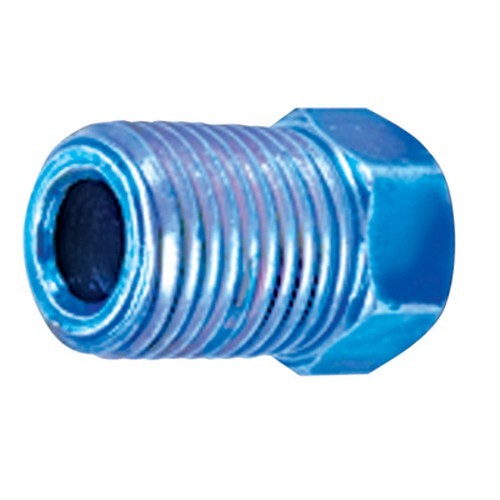 S.U.R. & R BR210 M10 x 1.0 Blue Inverted Flare Nut (4)