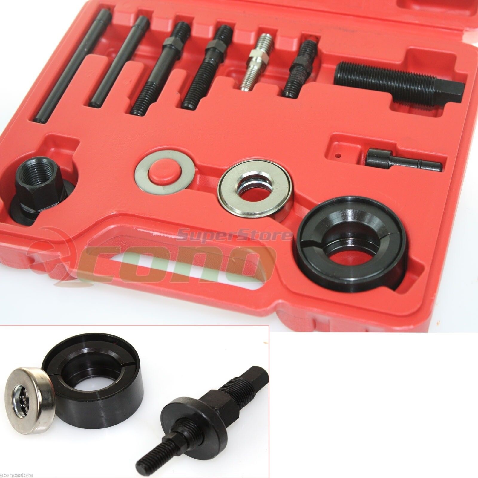 Auto Power Steering Alternator Pulley Puller Installer Kits For GM Chyrster Ford