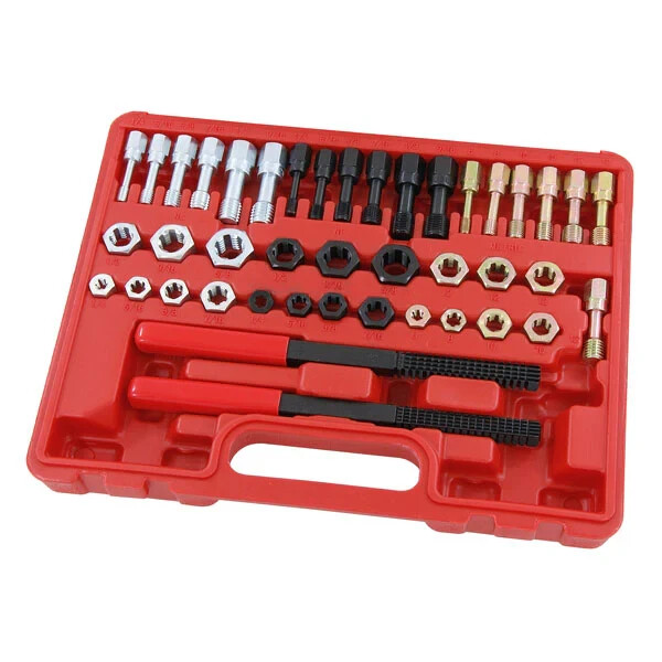 Re Thread Kit 42PC UNC / UNF Metric & Imperial Taps Dies Thread Files 1952