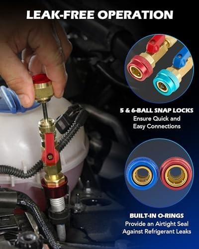 AC Valve Core Removal Tool Kit for R134a R1234yf R22 – Automotive A/C Installer