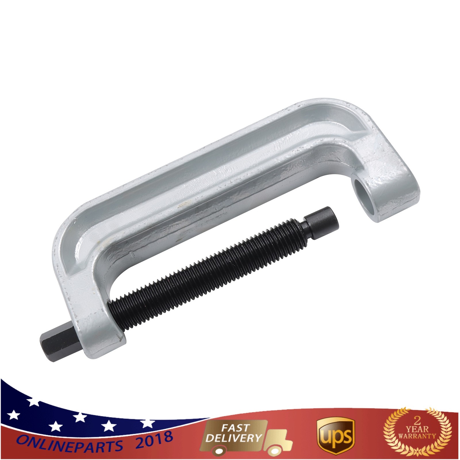 Gray Pneumatic Tool 78100 Goliath Ball Joint XL C-Frame Press