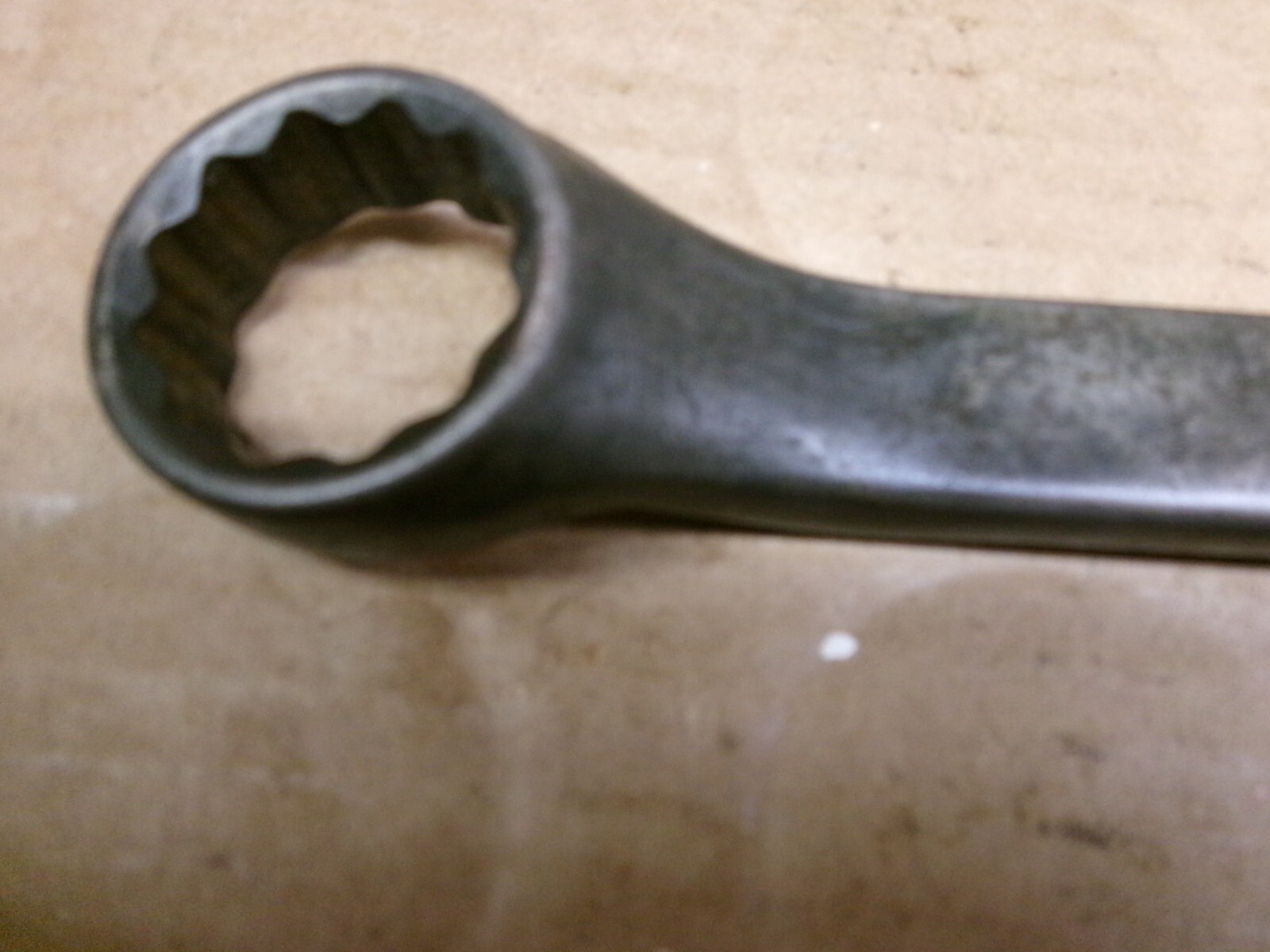 Snap On USA 15/16 x 1″ Black Oxide Finish Offset Double Box End Wrench GXB3032