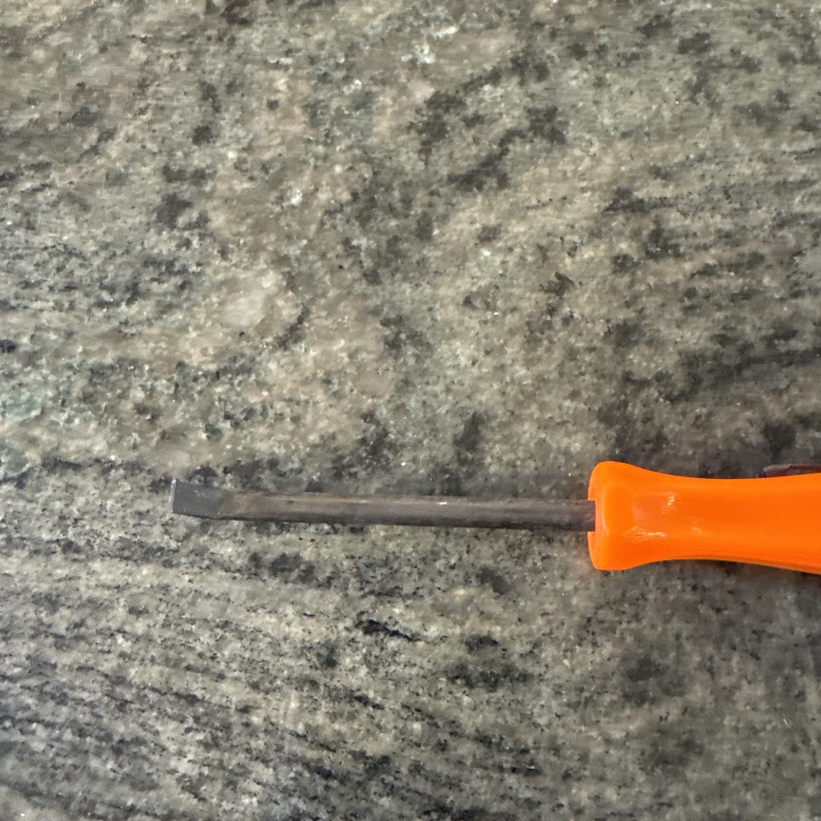 snap on pbma5o 5” 90dg tip mini pocket prybar orange