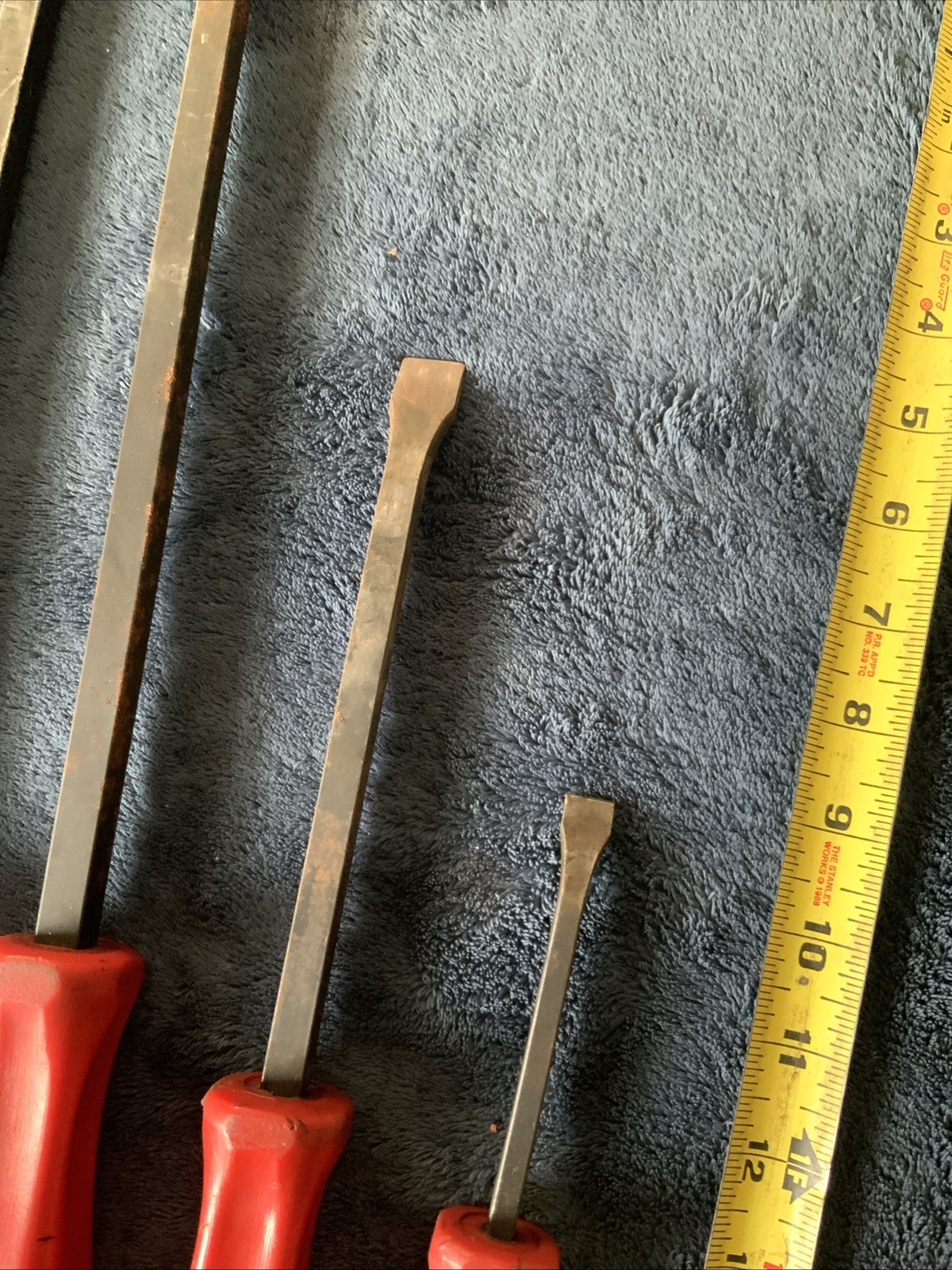 Snap On 4pc Striking Bar Set…red…old School……