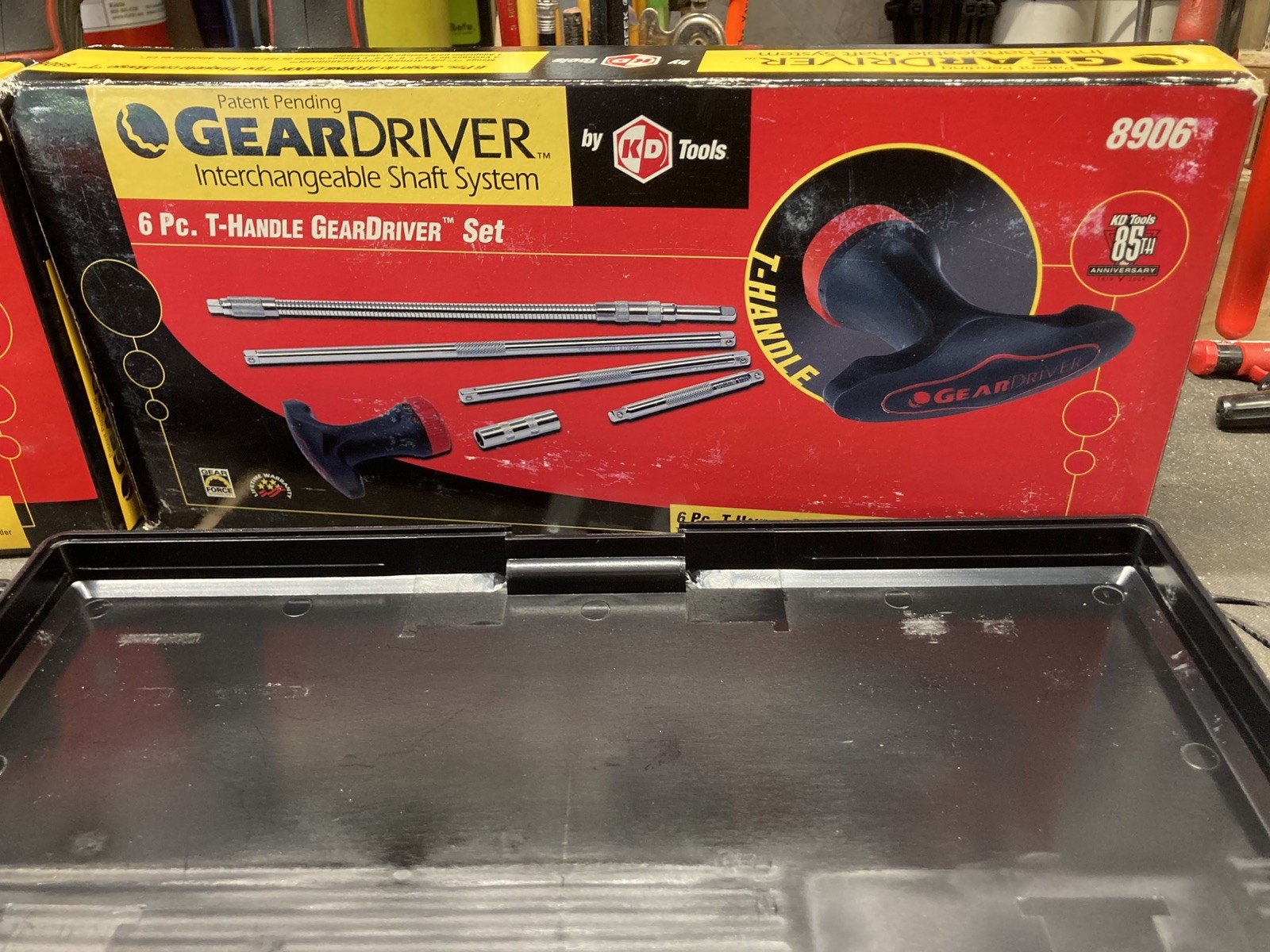 GearDriver Empty trays 6pc T-Handle Set #8906 15pc Stubby Set #8915 Gearwrench