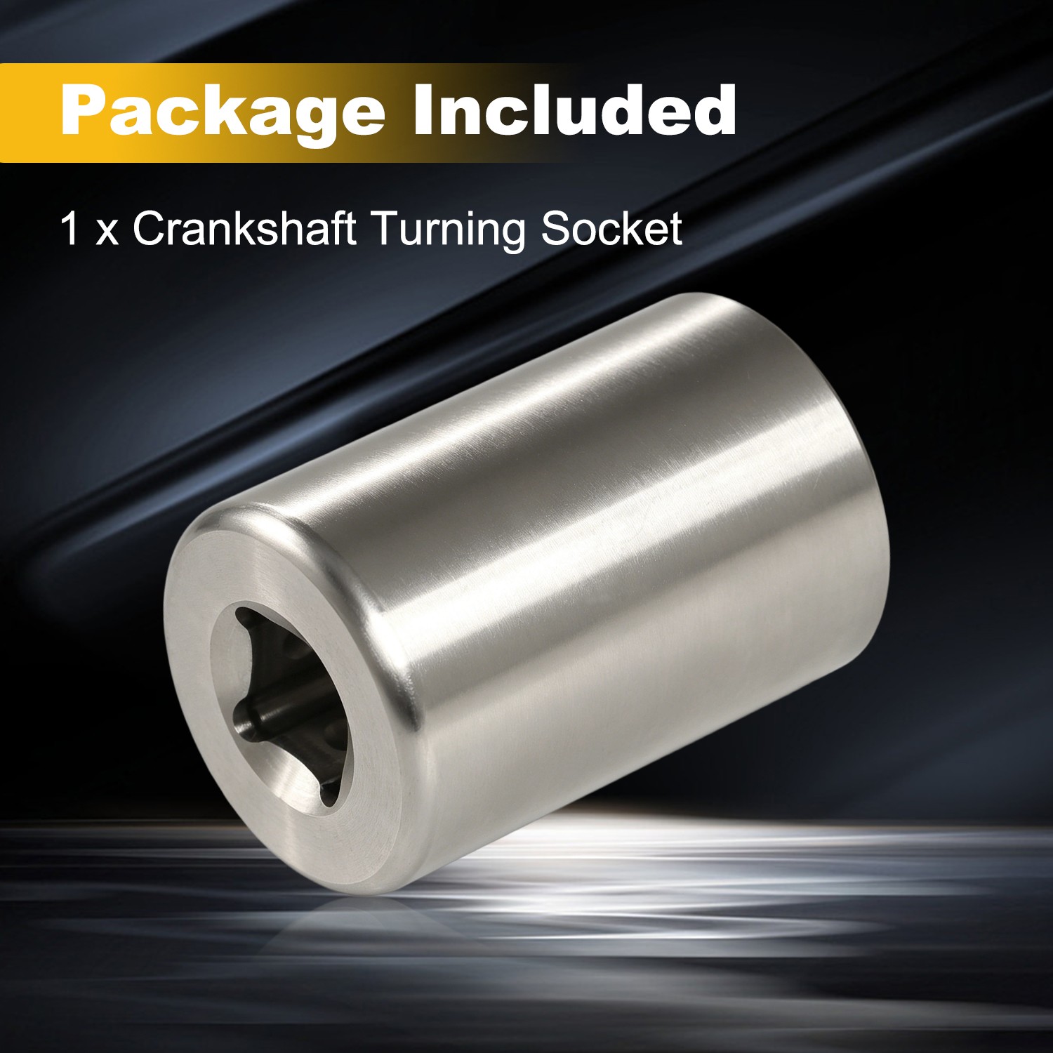 Crankshaft Socket 201 Stainless Steel for Subaru Forester Impreza 12-17 FB & FA