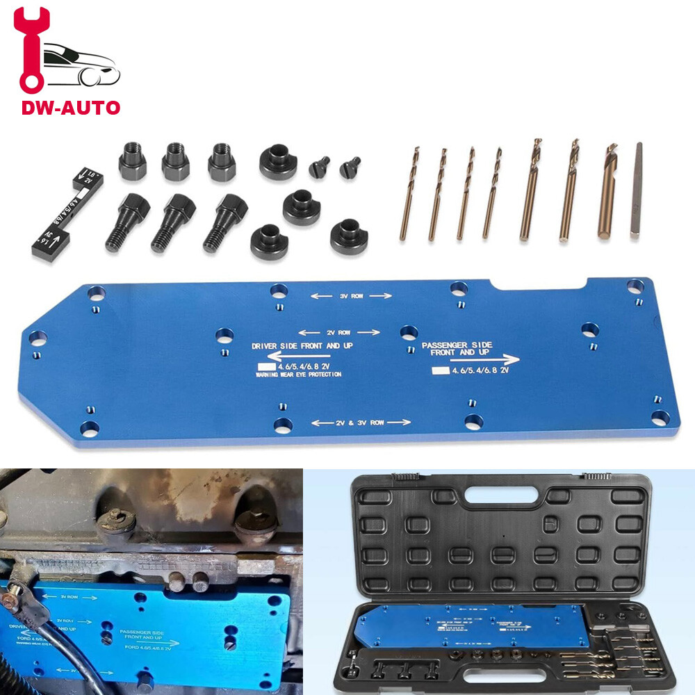 Manifold Drill Template 71600 For Ford 4.6L 5.4L 6.8L V10 2V 3V Triton Engines