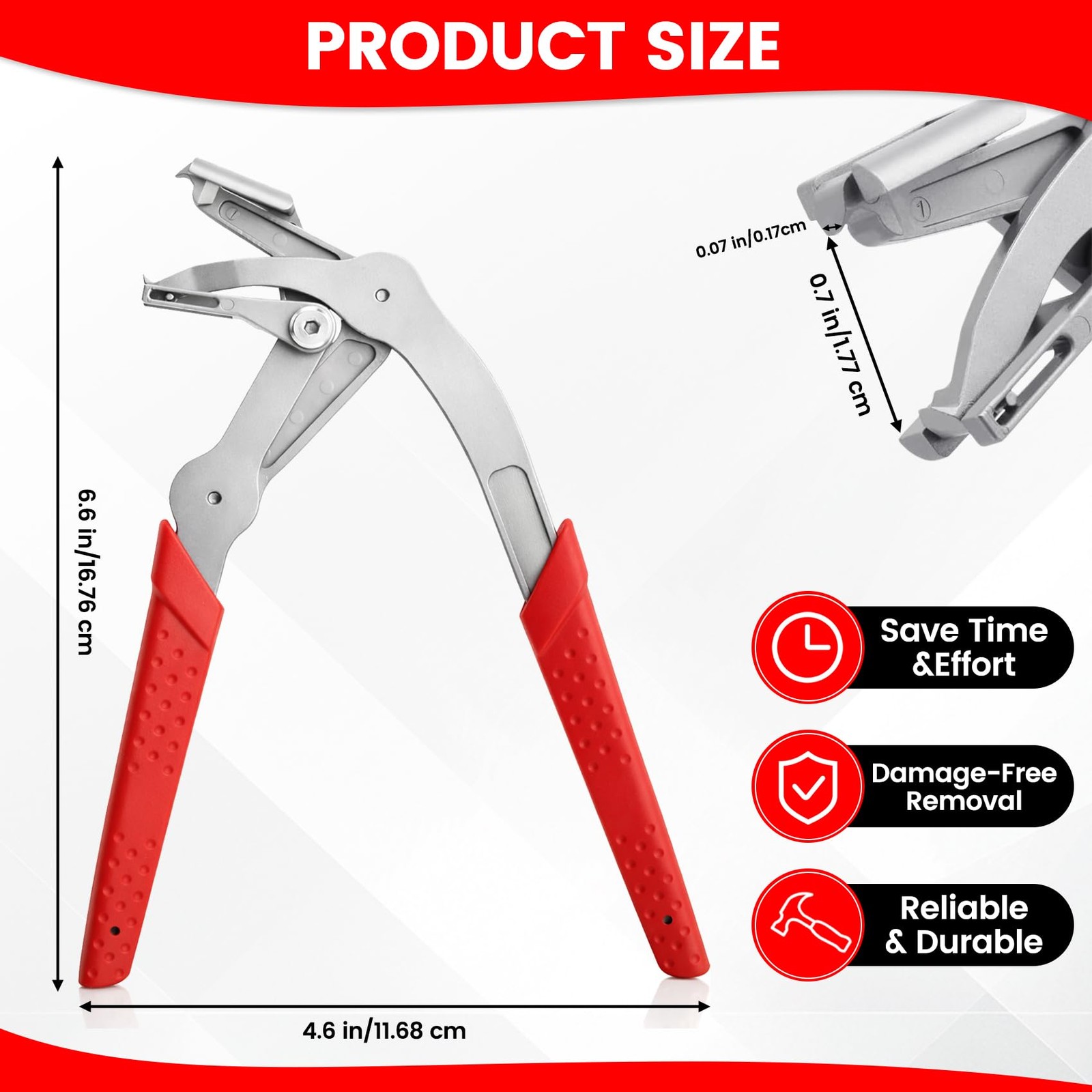 Car Clip Pliers, Panel Clip Removal Tool, Professional Auto Clip Removal Plie…
