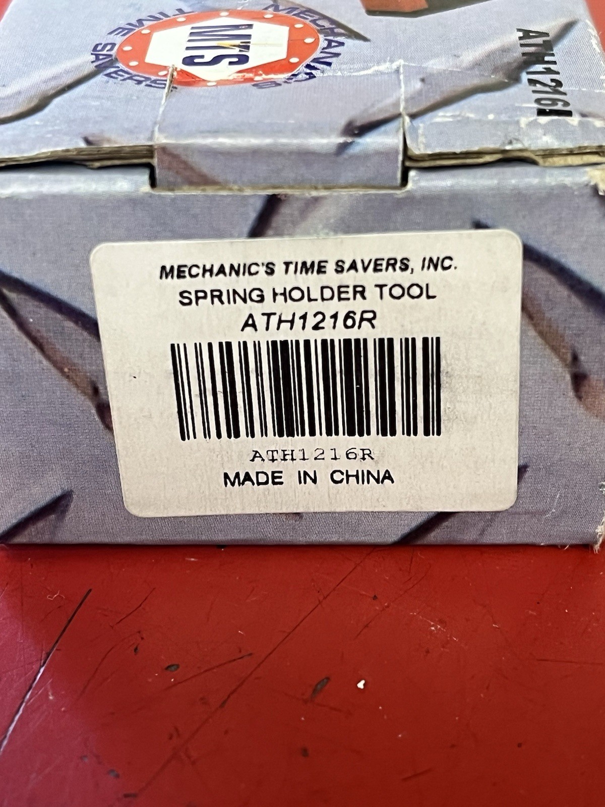 Mechanics Time Saver Adjustable Spring Tool Holder, Red #ATH1216R