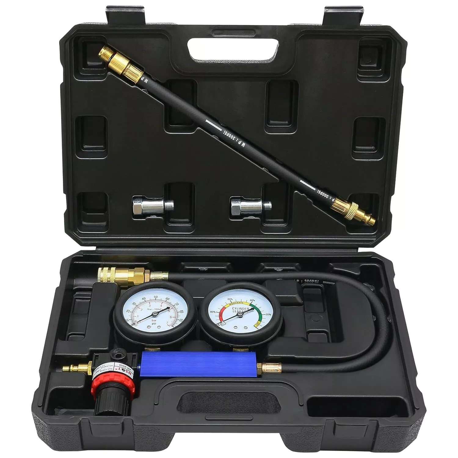 Professional Cylinder Leakage Tester TU-21 Compression Leakage Tester Tool Kit