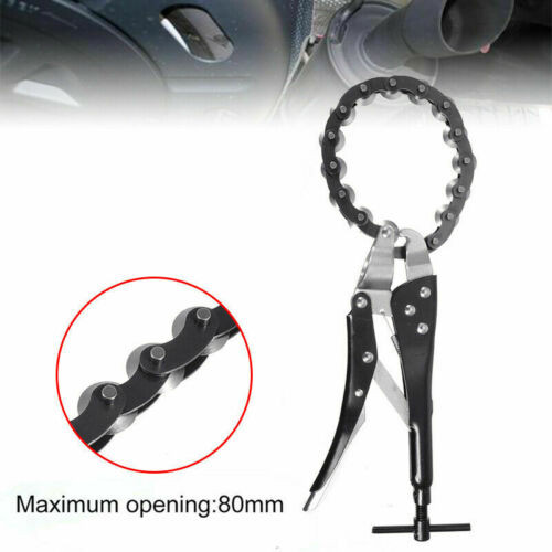 Auto Exhaust Pipe Cutter Multi Wheel Chain Lock-grip Pliers 3.15″ Cut Capacity