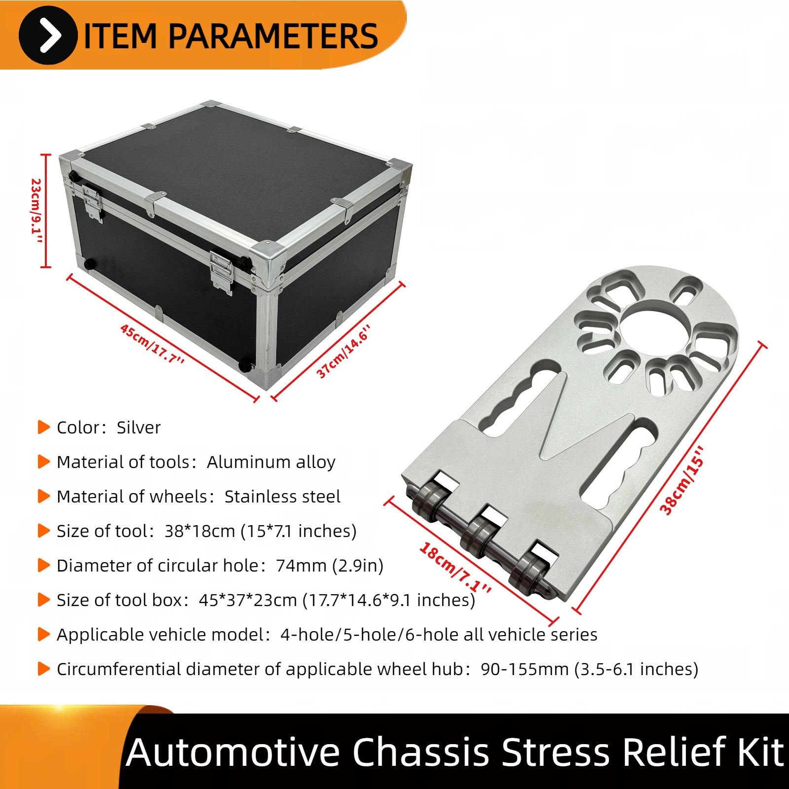 Chassis Stress Relief Tool Universal for Car Bushing Reset Suspension Alignment
