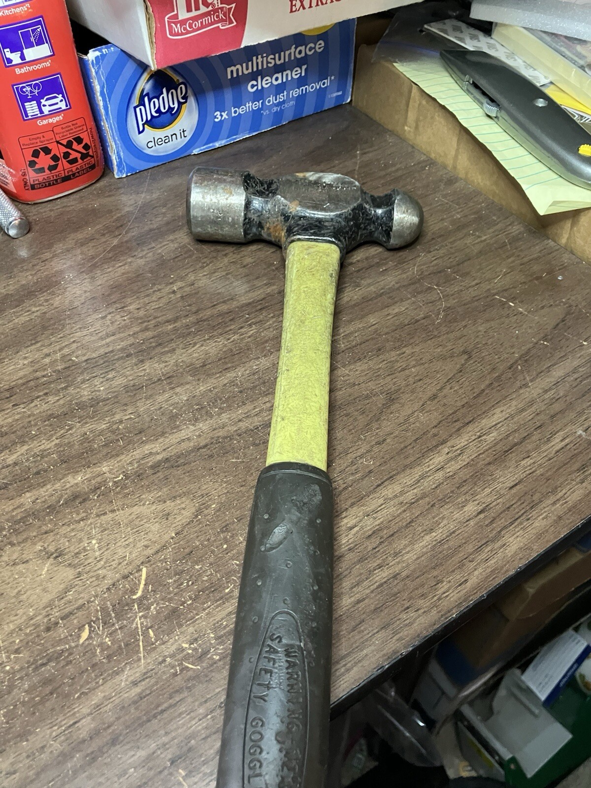 Blue Point Tools BPN32B 32 OZ Ball Peen Hammer Fiber Glass Handle USA