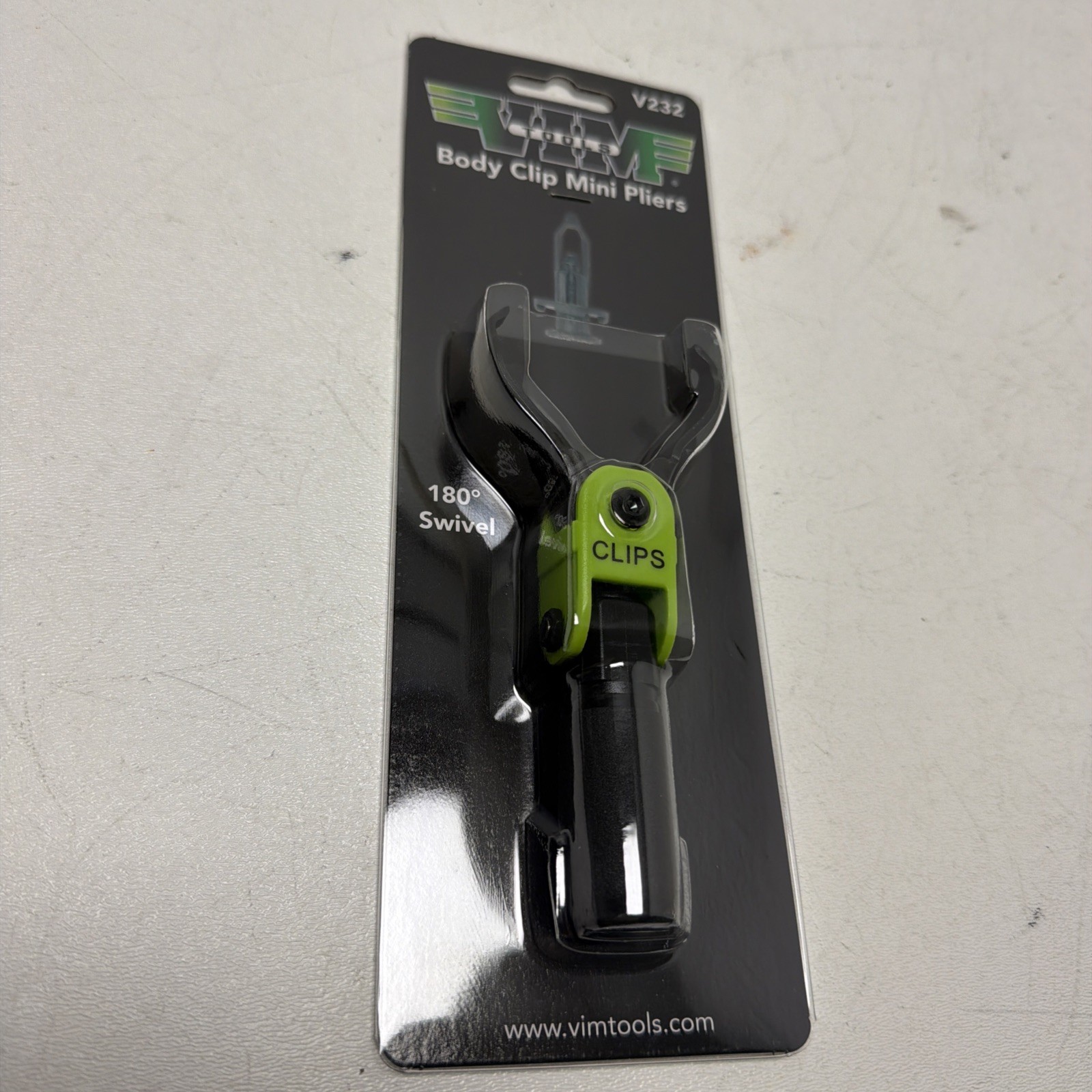 Vim Tools Swivel Head Body & Panel Clip Tool Mini Finger Pliers #V232