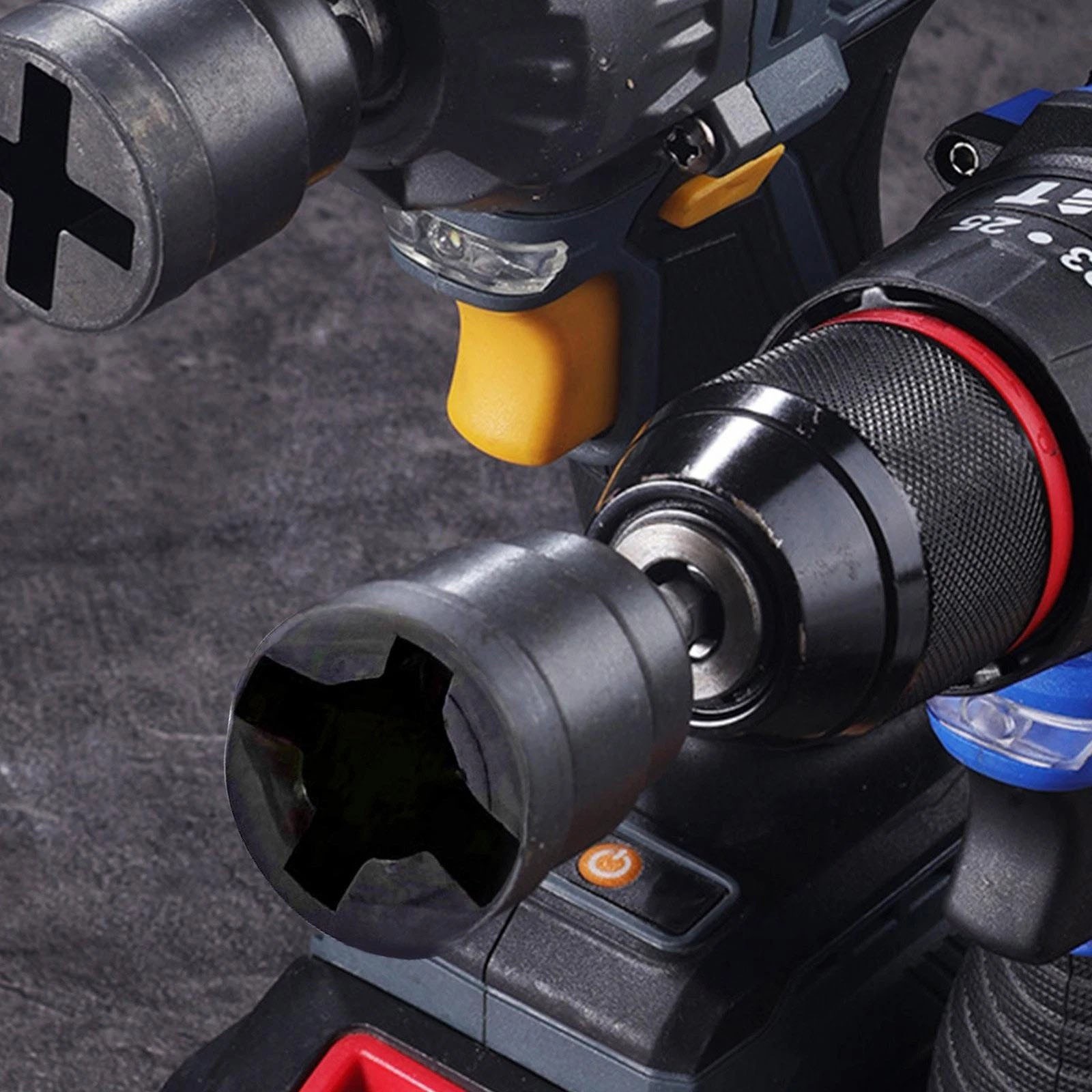 For Car Jack Power Drill Adapter, Scissor Jack Socket Converter, High Strength