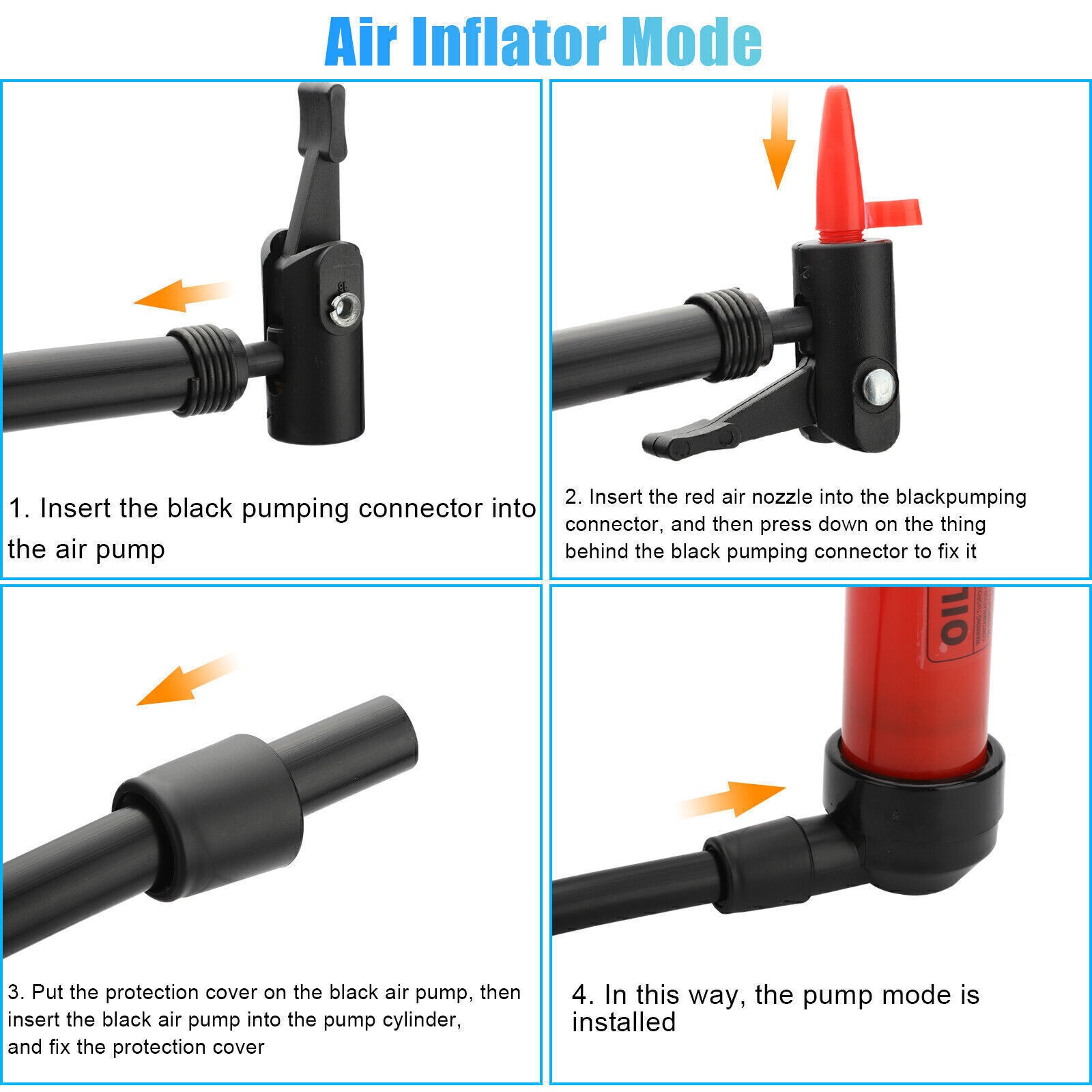 Fluid Extractor Pump Manual Suction Multi-Use Liquid Transfer Siphon Hand Pump