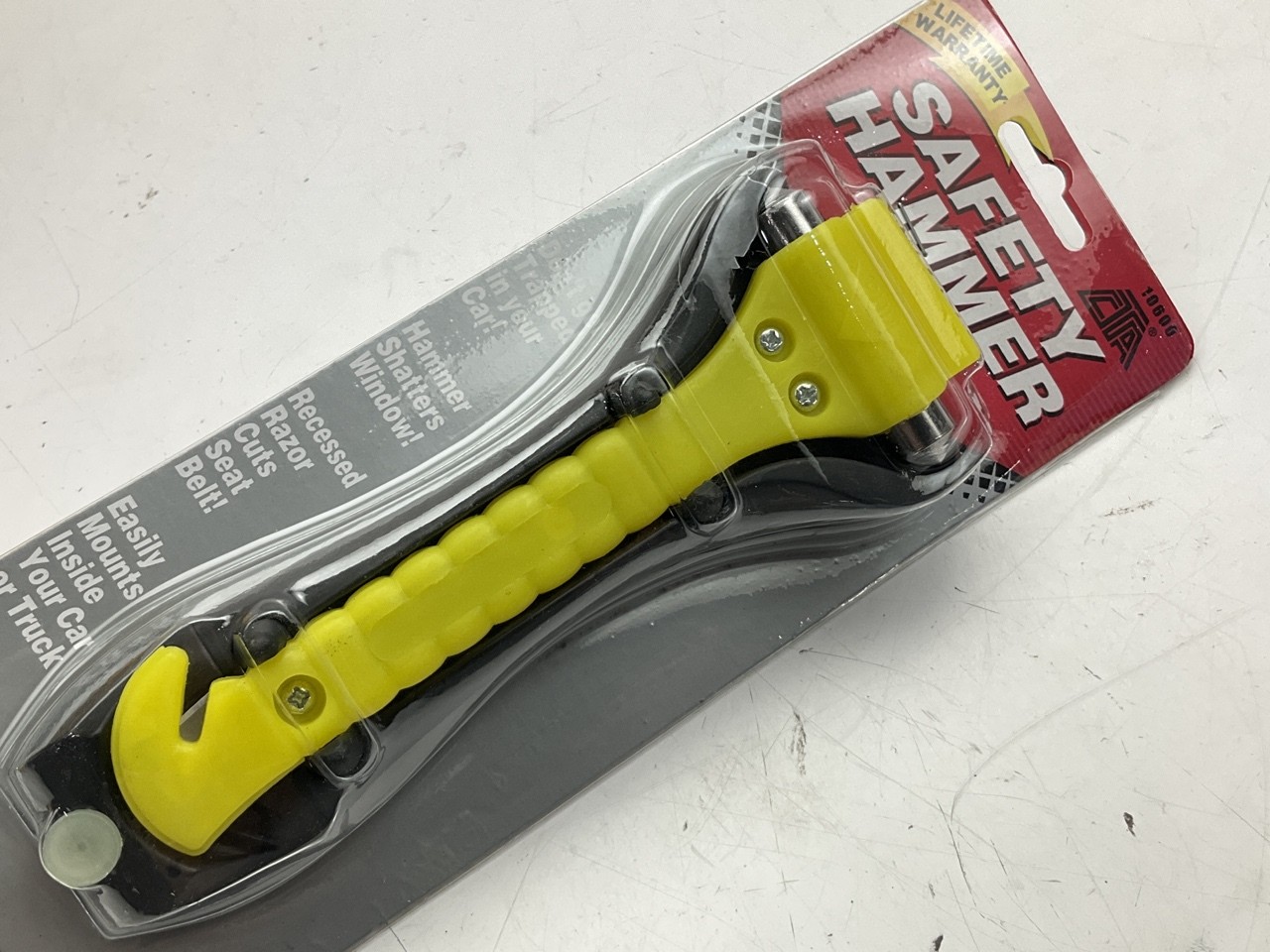CTA 10600 Safety Hammer Breaks Glass, Cuts Seat Belts