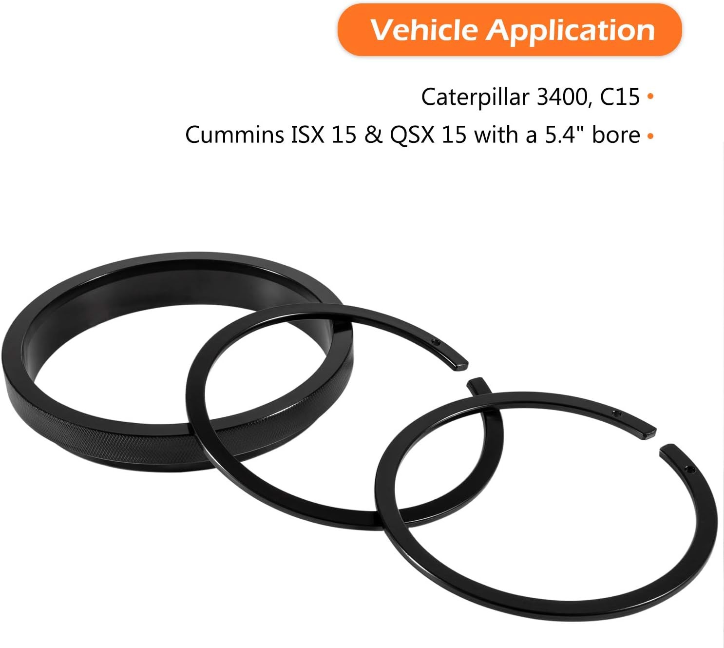 7040 Piston Ring Compressor Tool+Adapter+Anti-Polishing For Cummins Red