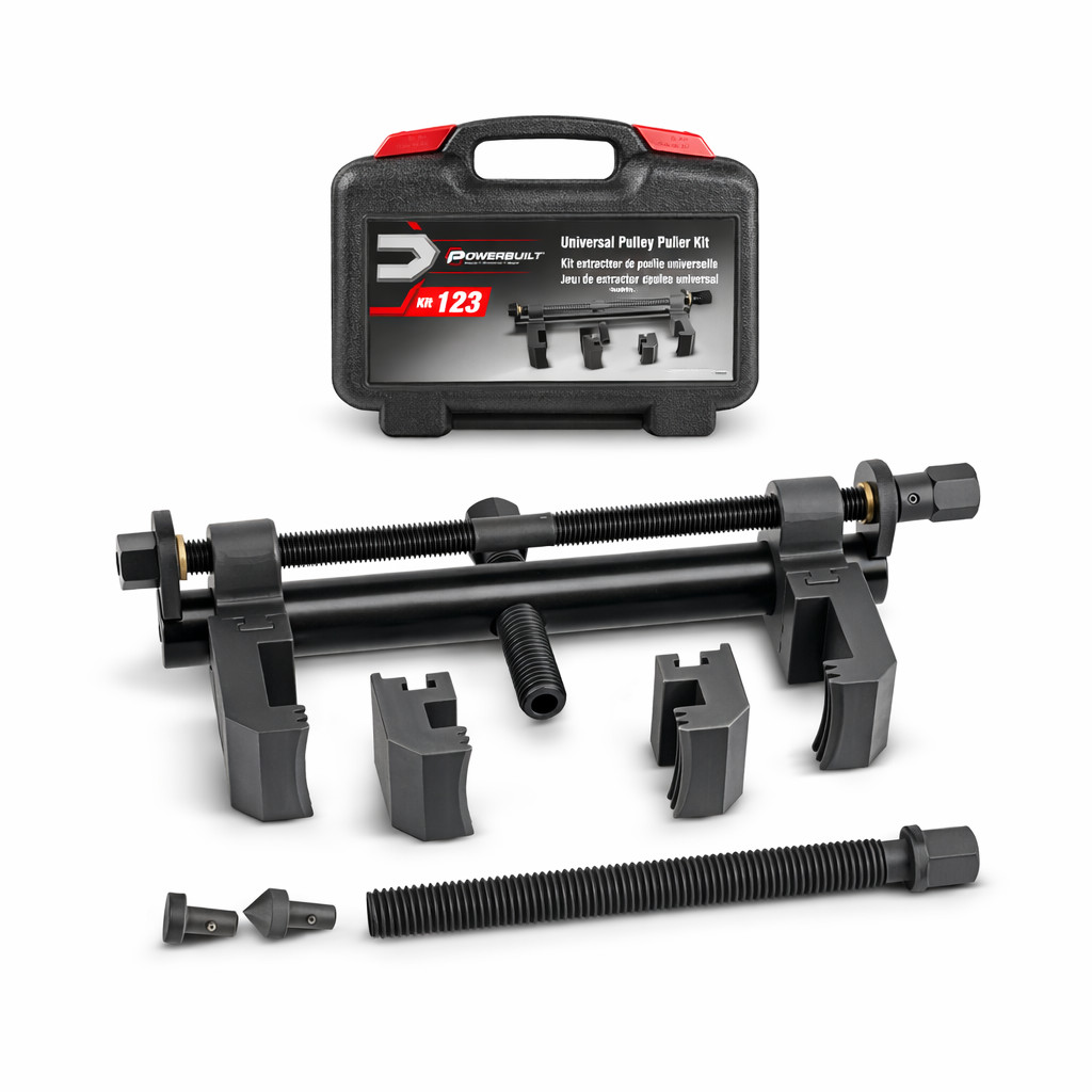 Powerbuilt Universal Pulley Puller Kit – 648443