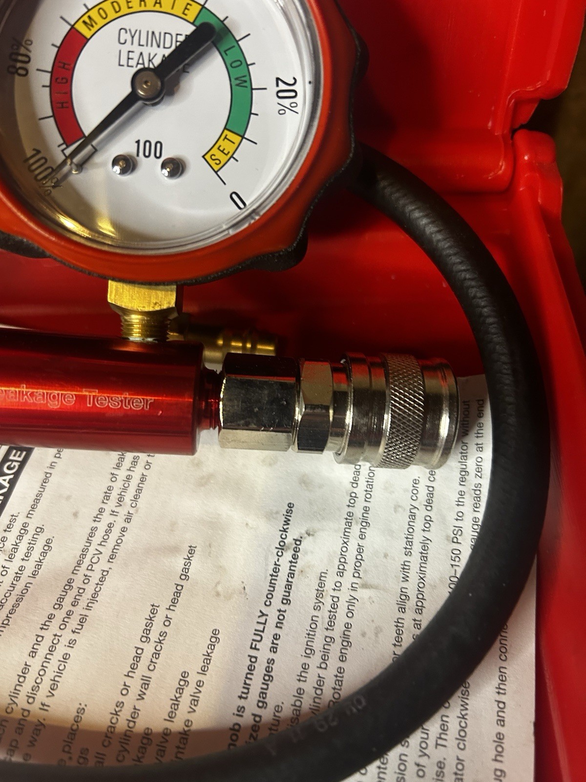Star Products CLT-2PB Cylinder Leakage Tester, pressure tester STACLT-2PB