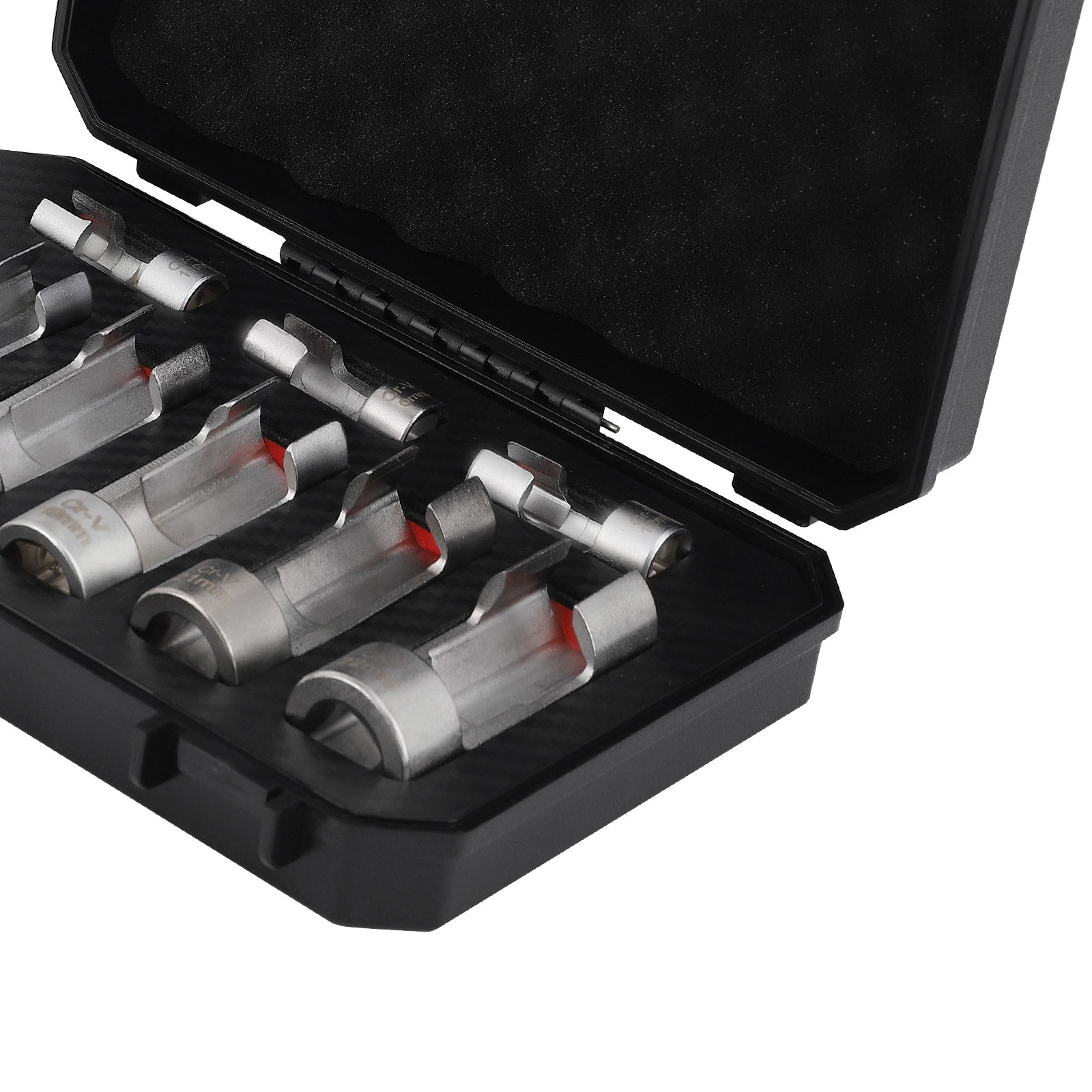 Diesel Injector Fuel Line Socket Wrench Set 17mm 19mm 21mm 22mm 3/8″ sockets