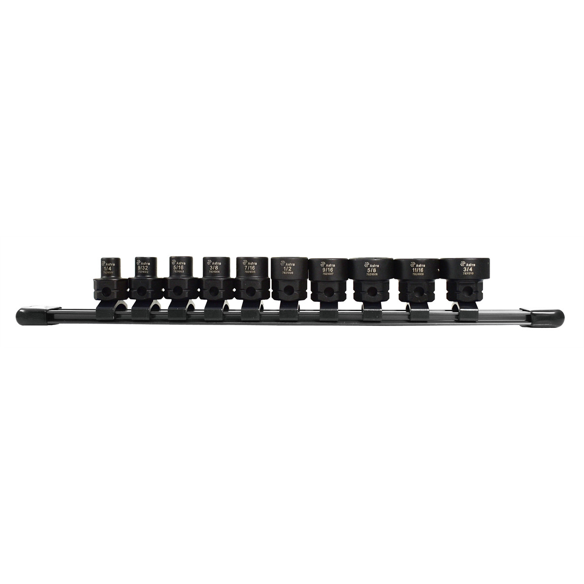 Astro Pneumatic 78310 Stubby Impact Socket Set Extra Short Profile Design
