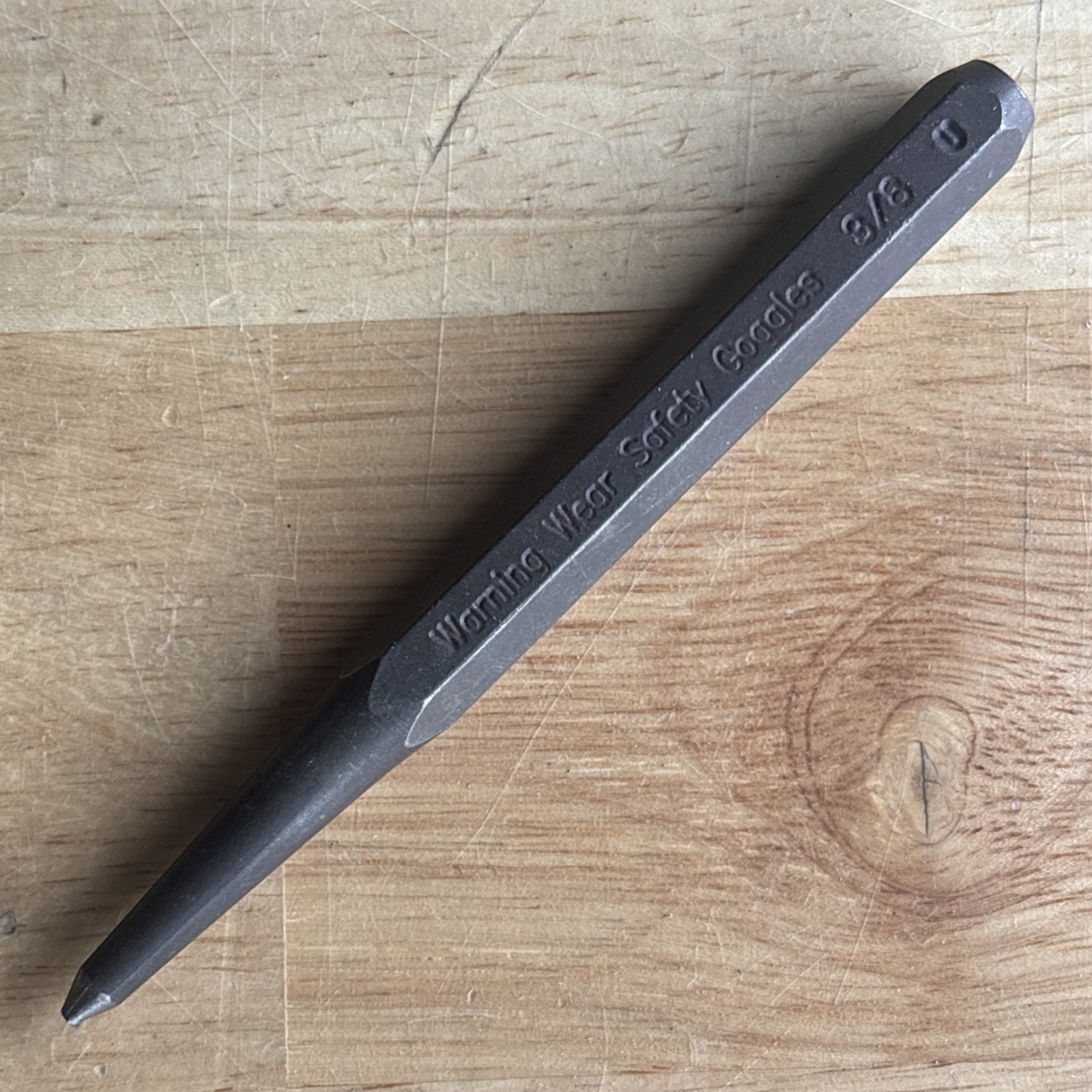 Craftsman 3/8″ Center Punch 4-1/2″ Long Black Oxide WF 9 42841 Made in USA