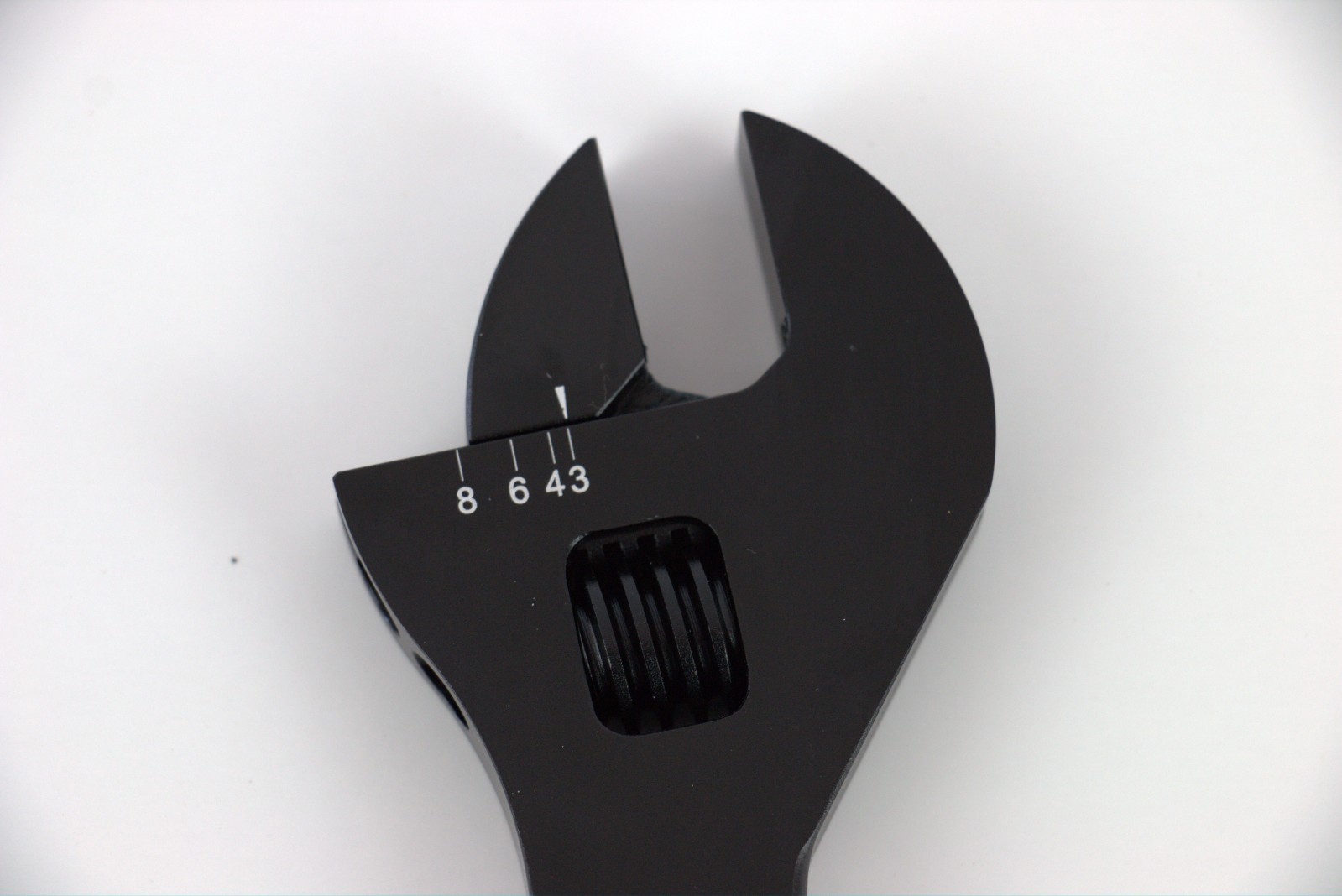 BLACK ALUMINUM STUBBY ADJUSTABLE AN FITTING WRENCH SET -3AN TO -20AN #5821/5822