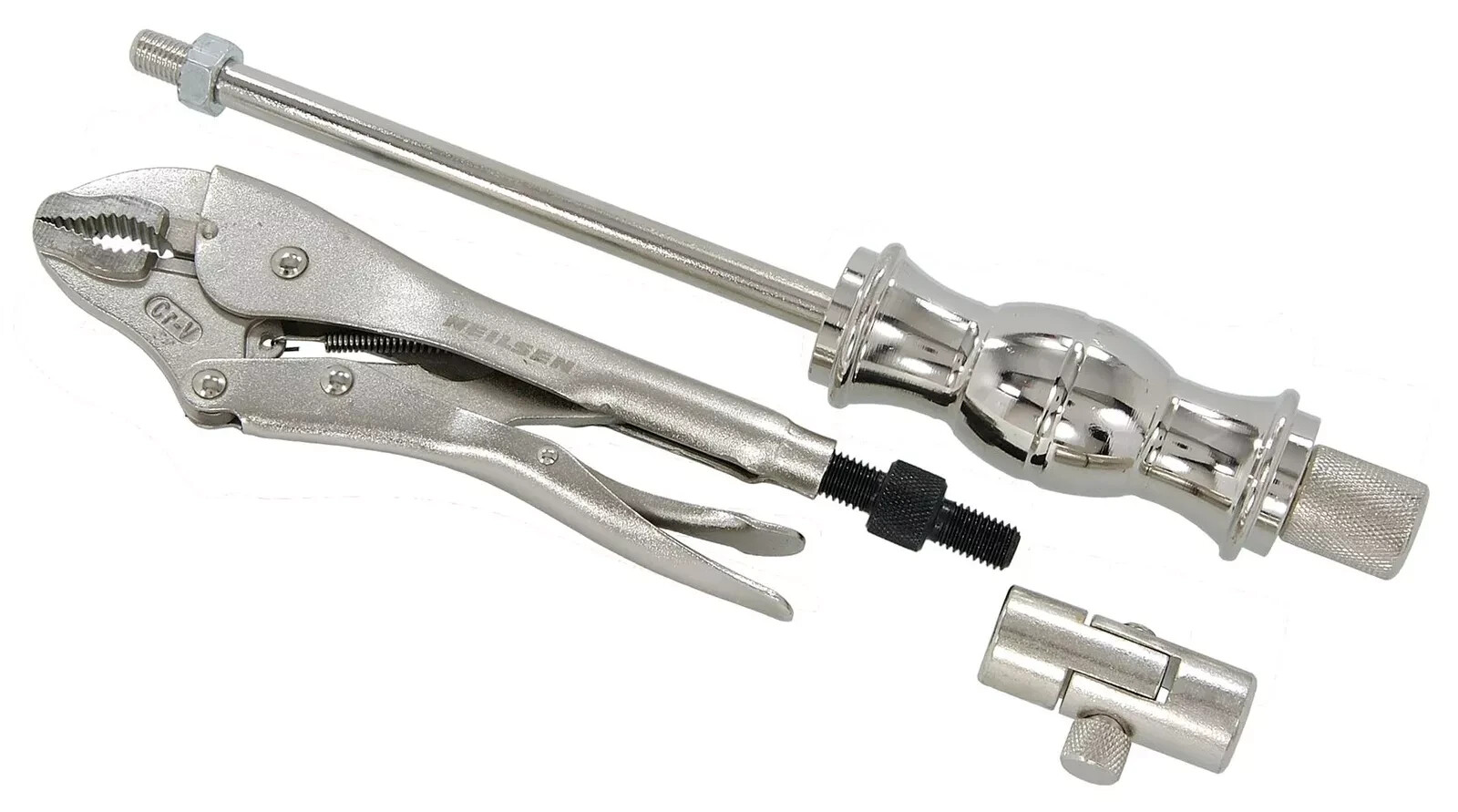 Slide Hammer Locking Pliers Tool Kit Great For Removing Rusty Bolts Nails Pins