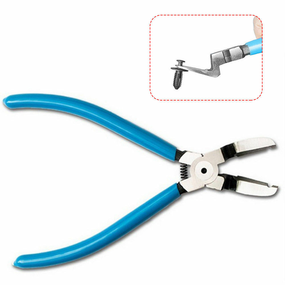2Pack Car Trim Clip Upholstery Removal Pry Tool Door Fastener Pin Pliers Puller