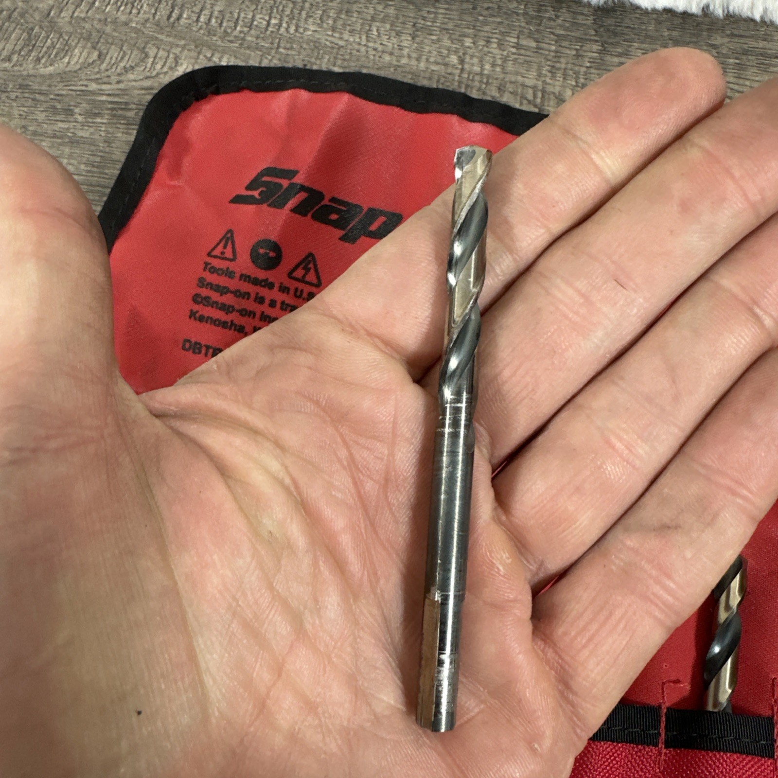 SnapOn Tools 11 Pc High Speed Mechanics Length Drill Bits in Pouch DBTR11 USA