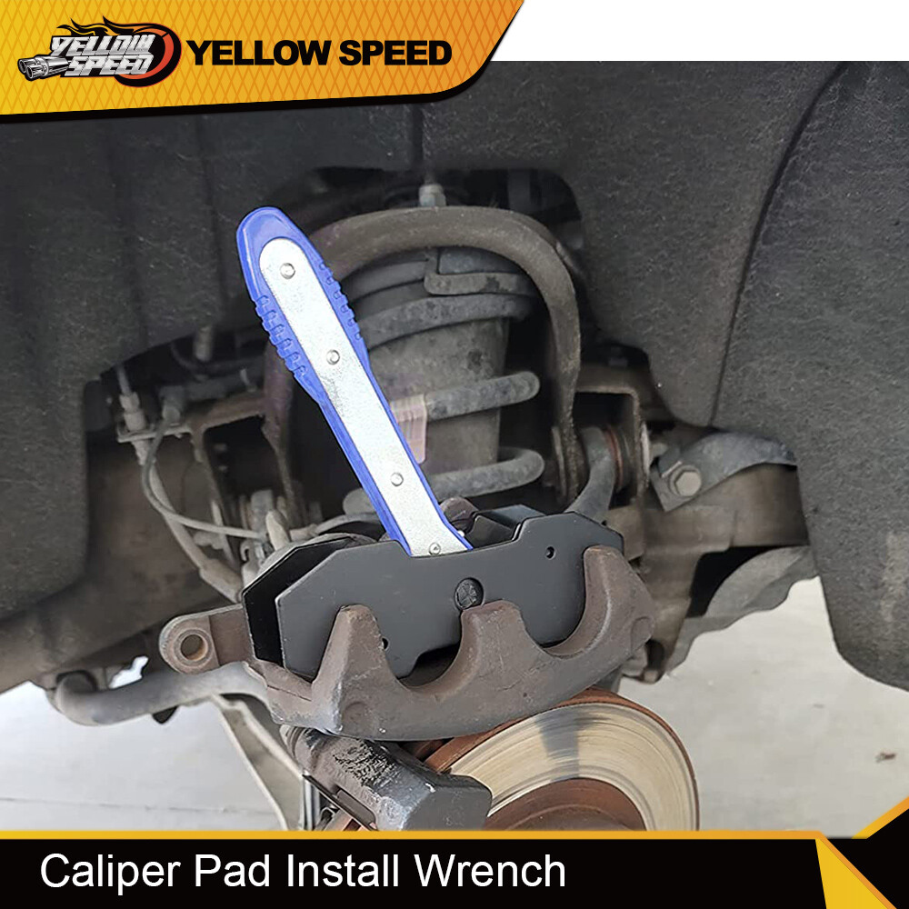 Car Ratchet Brake Piston Spreader Wrench Caliper Pad Install Tool Press Portable
