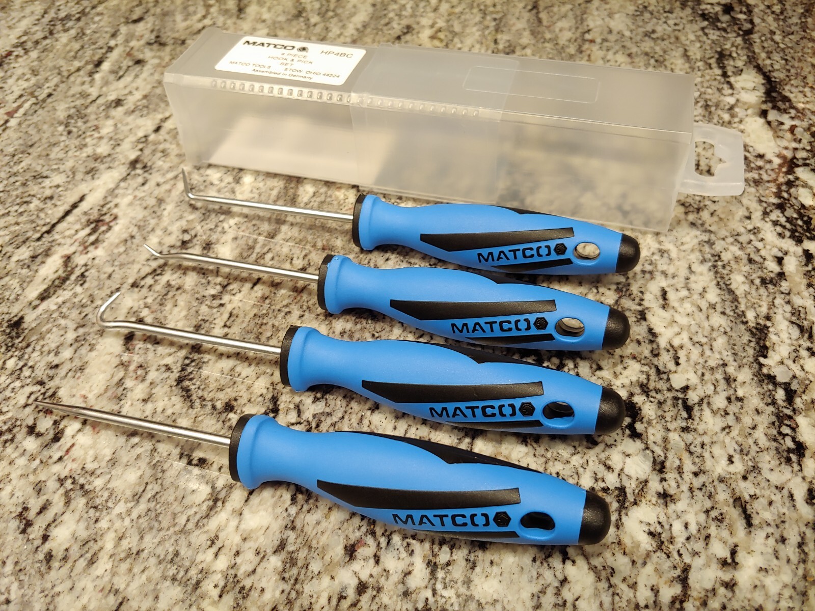 Matco Tools 4 PIECE MINI HOOK AND PICK SET – BLUE