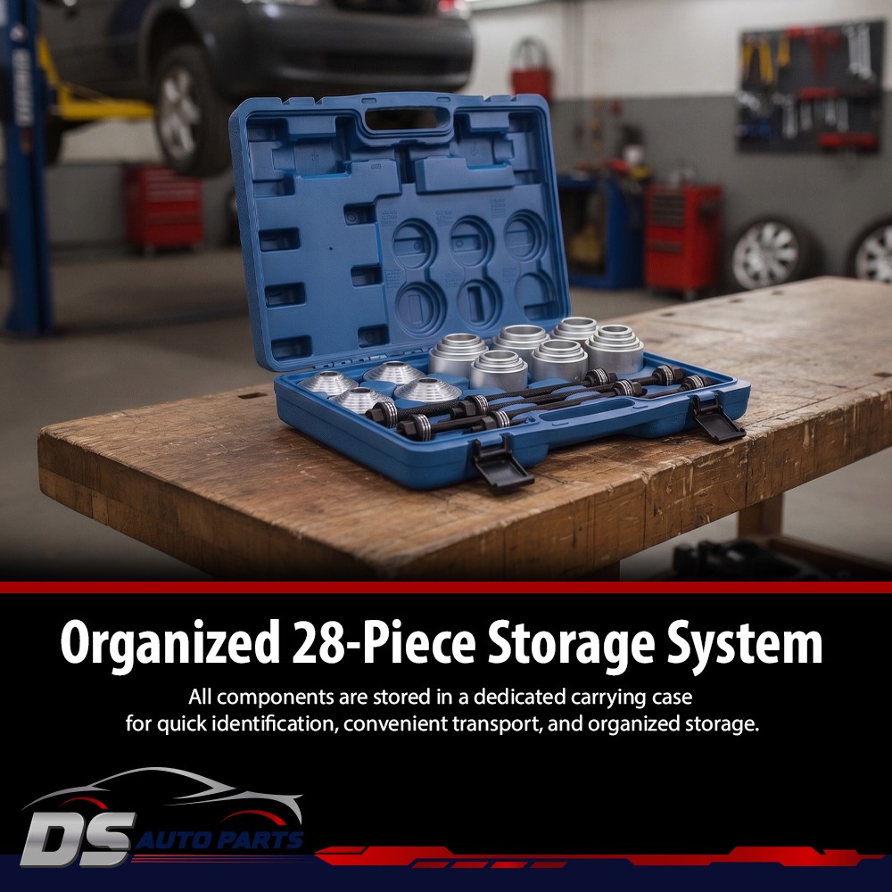 Universal Bearing Bush Seal Tool Kit Press Pull Sleeve Removal Install Set 28PCS