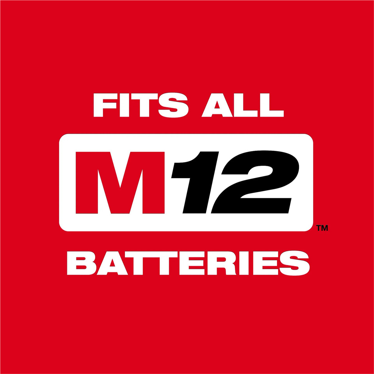 Milwaukee 2563-20 M12 FUEL 1/2 Inch Stubby Impact Wrench 550 Ft Lbs Compact
