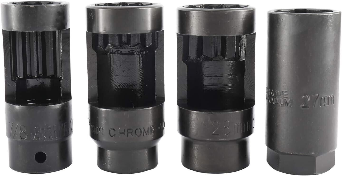 10 Pack Oxygen Sensor Socket Set Sensor Oil Pressure Sending Unit Removal Tool