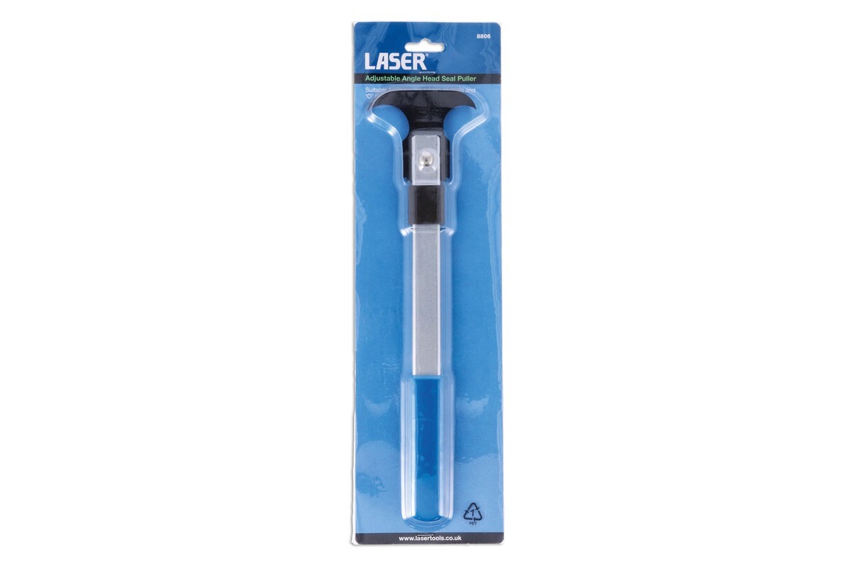 Laser Tools 8806 Adjustable Angle Head Seal Puller With Vinyl Dipped Handle