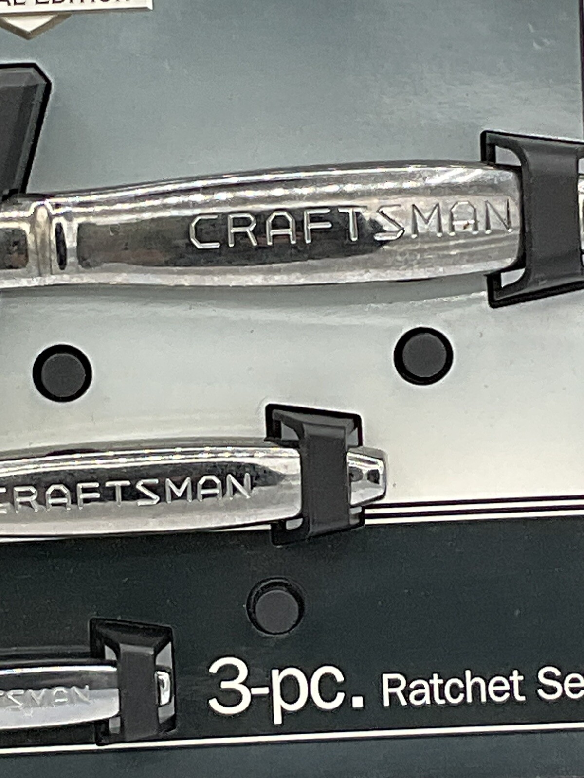 Craftsman 1/4, 3/8, 1/2” Thin Profile Ratchet 80 Years Set # 44993 – USA – NOS