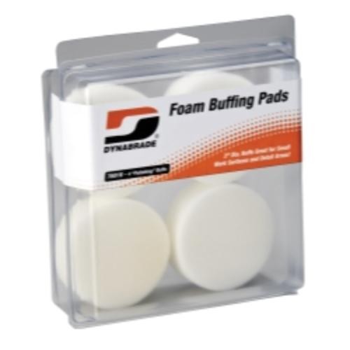 Dynabrade Products 76016 3″ White Foam Polishing Pads [four In Clear Pkg.]