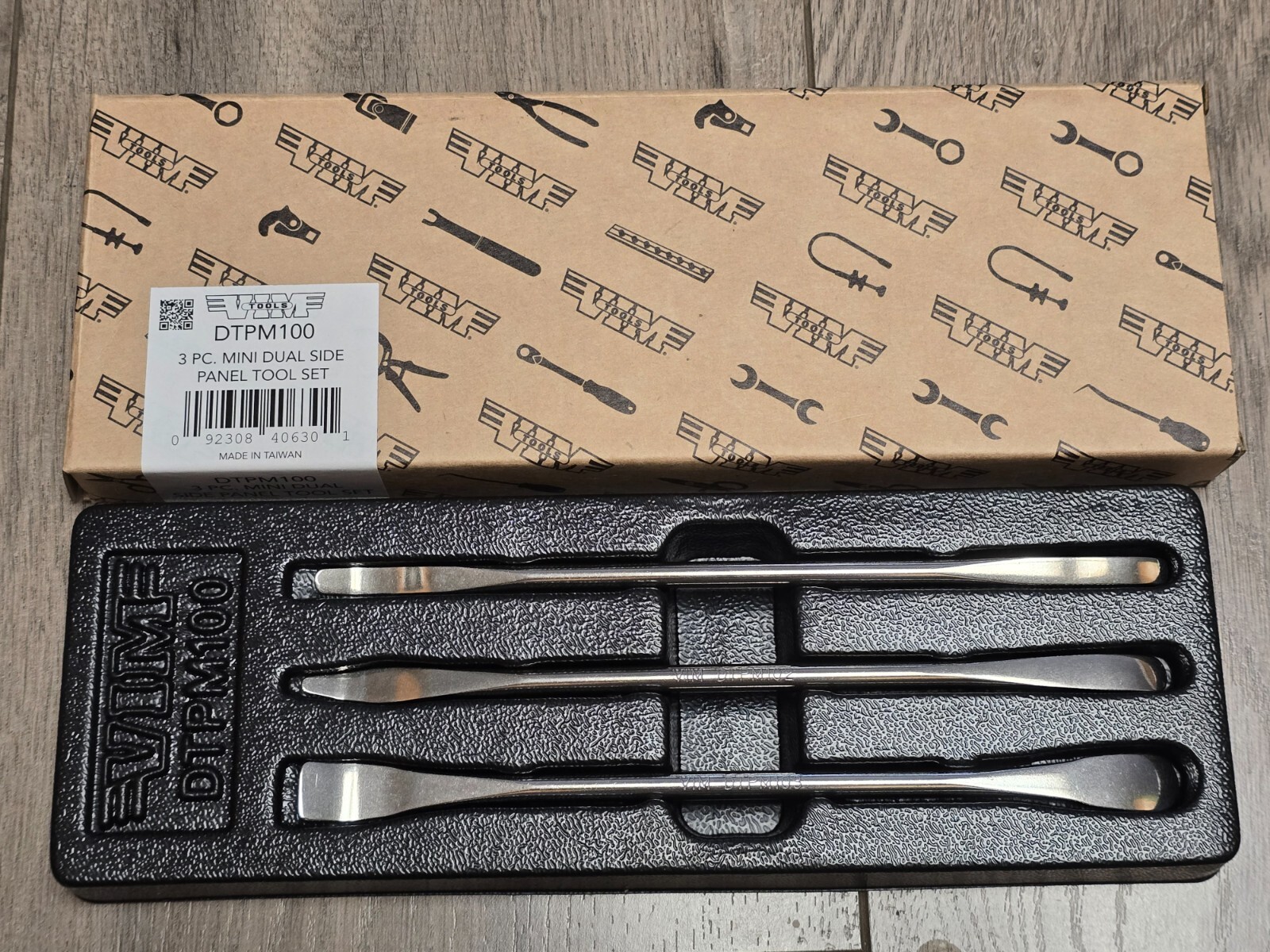 VIM 3pc Mini Precision Double Sided Panel & Trim Tool Prying Set #DTPM100