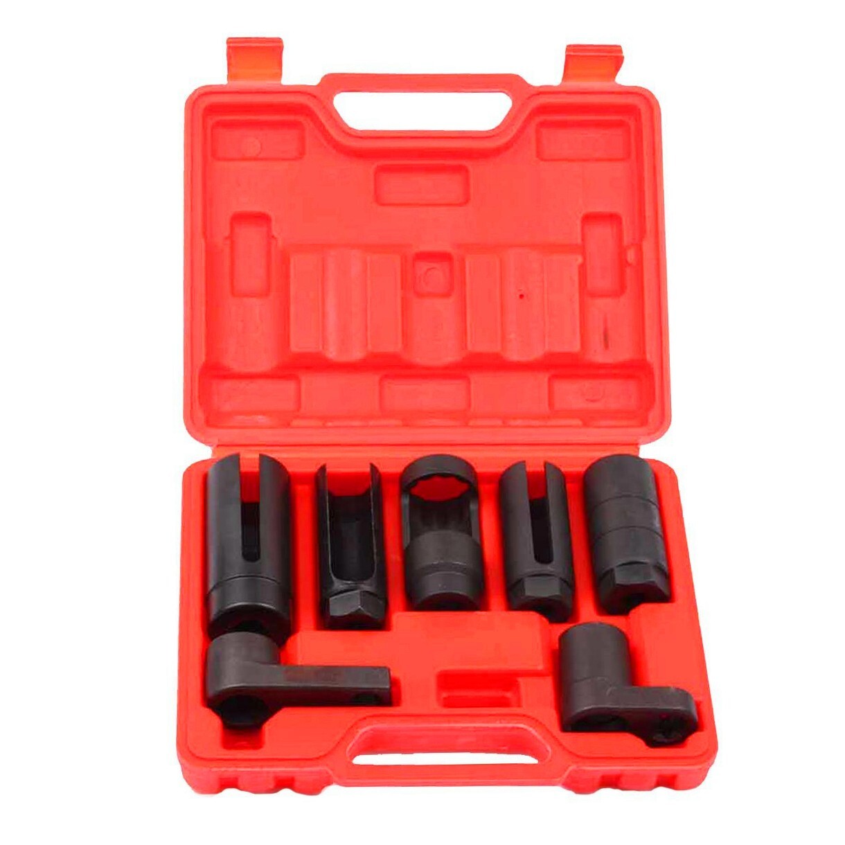 7PC Oxygen Sensor Socket Wrench Kit O2 Nut Removal Tool 22mm 1/2 Inch Drive
