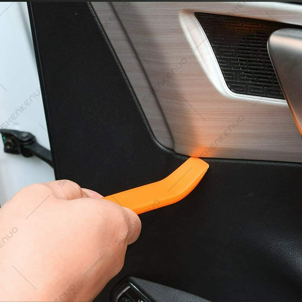 4pcs Car Radio Door Body Clip Panel Trim Dash Audio Plastic Removal Pry Tool Kit