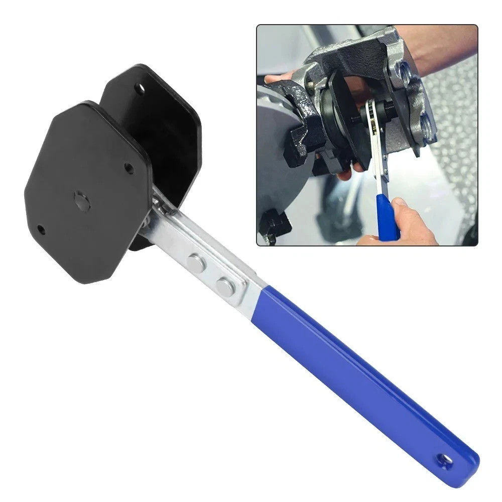 Car Ratchet Brake Piston Wrench Spreader Caliper Pad Install Tool Press Portable