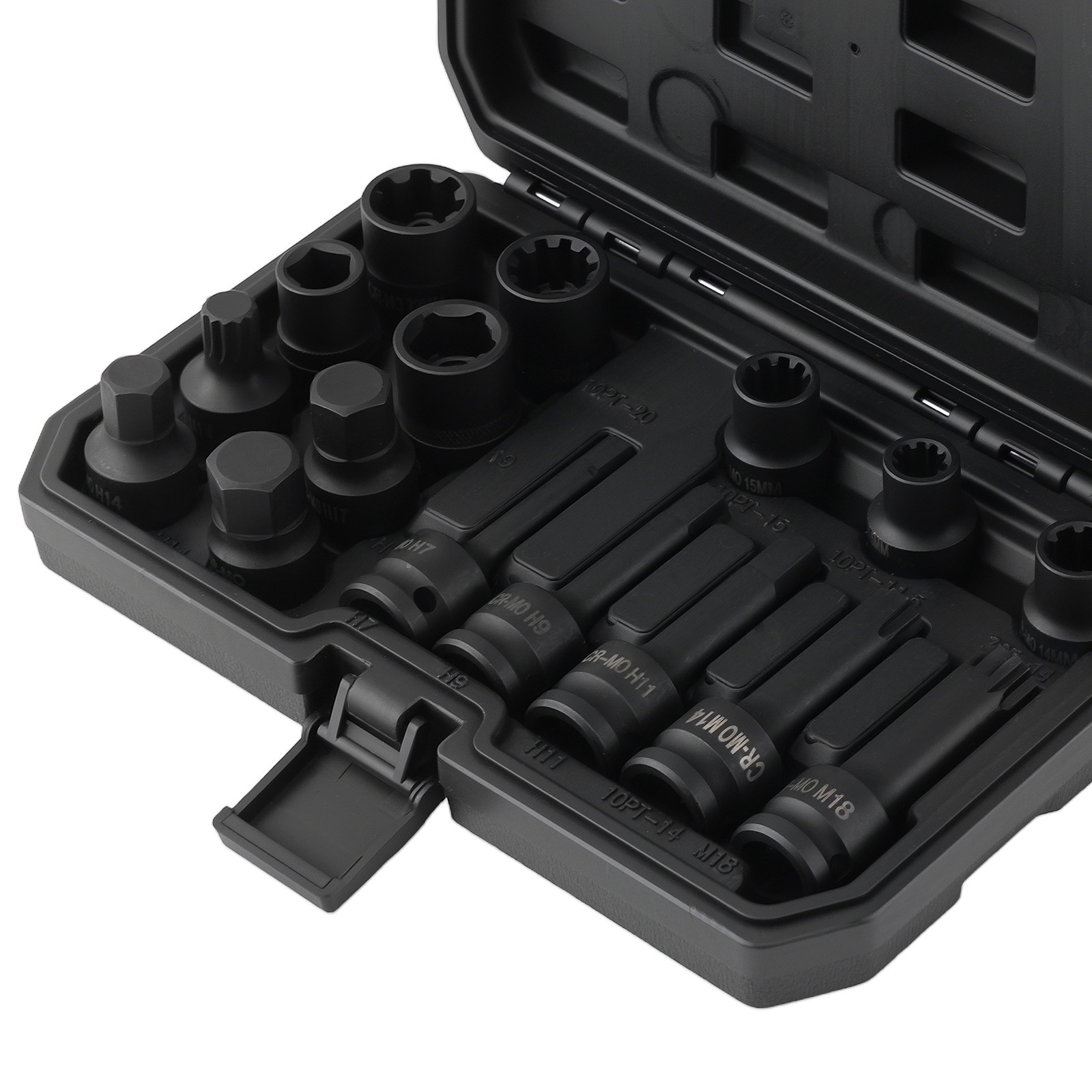16Pc Impact Brake Caliper Special Socket Set For Audi BMW Ford Volkswagen