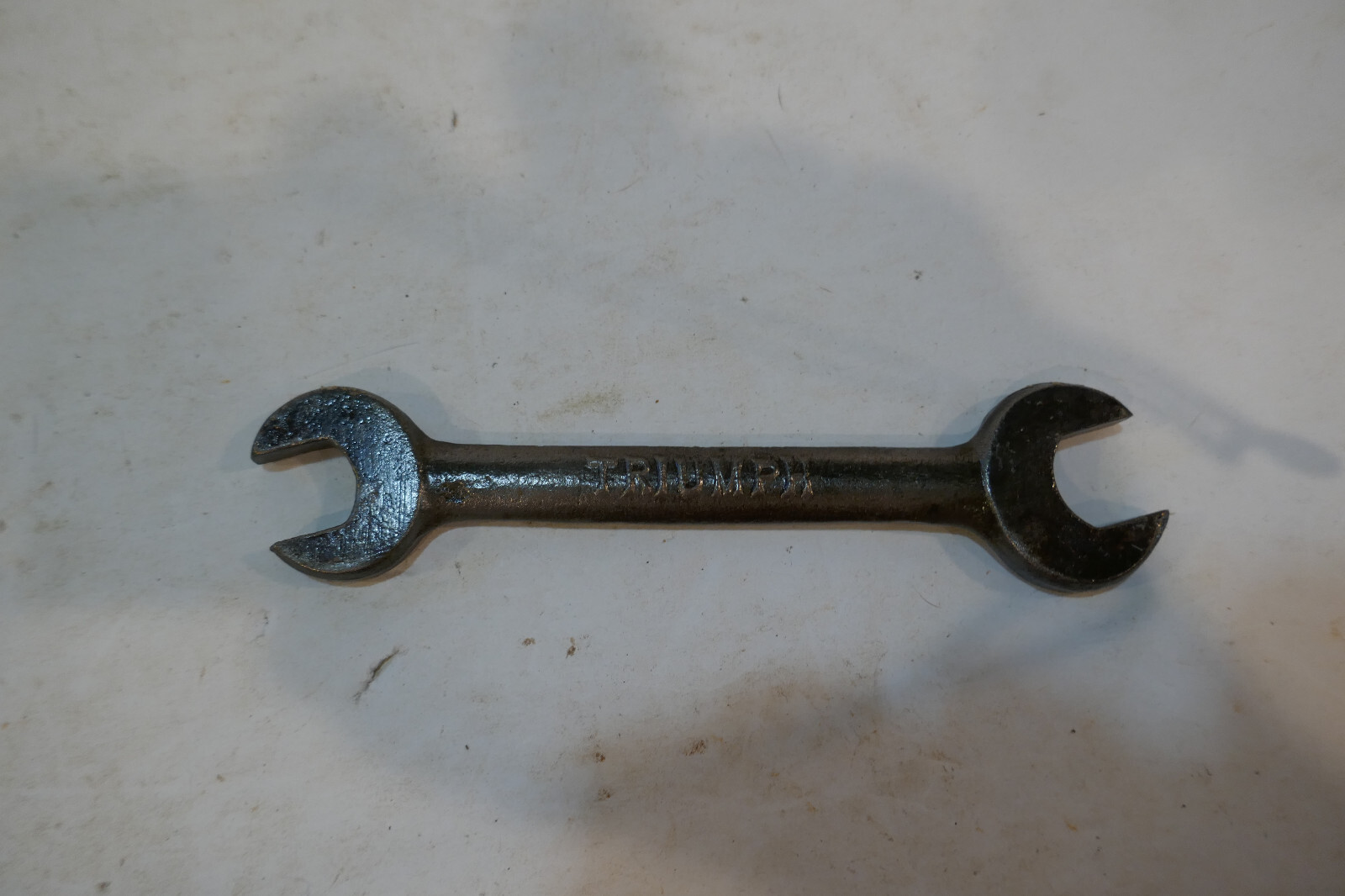 Antique Triumph Stamped Wrench Vintage Motorcycle Tools