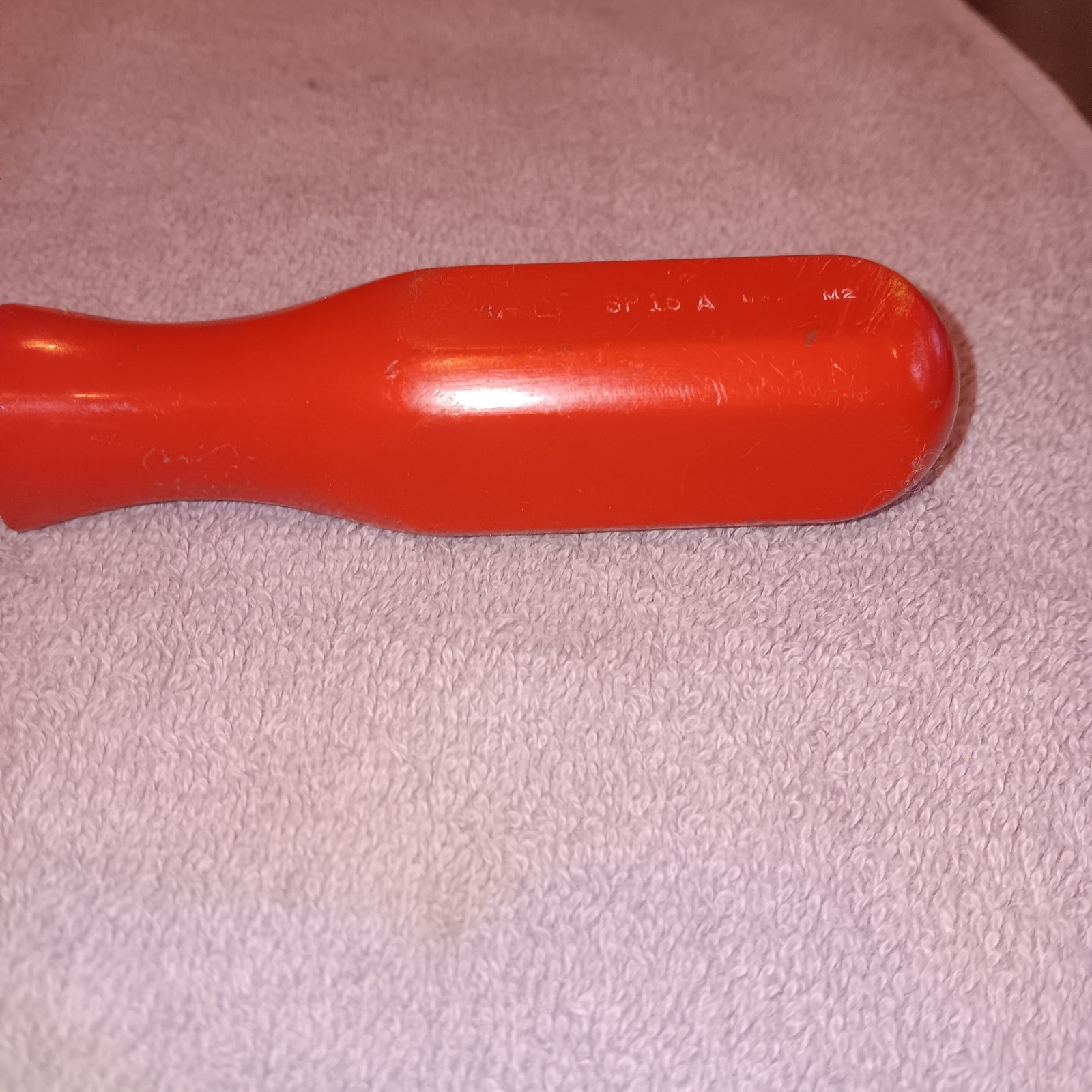 Vintage MAC Tools Carbon Gasket Scraper SP16A Red Hard Handle USA