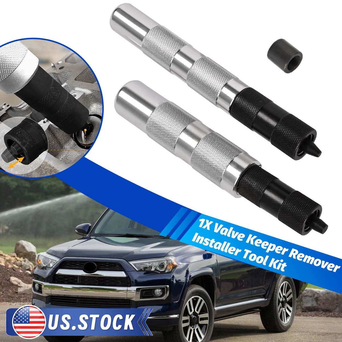 36050 Valve Keeper Remover Installer Kit 4.5-7mm for Toyota 4 Cylinder Chrysler