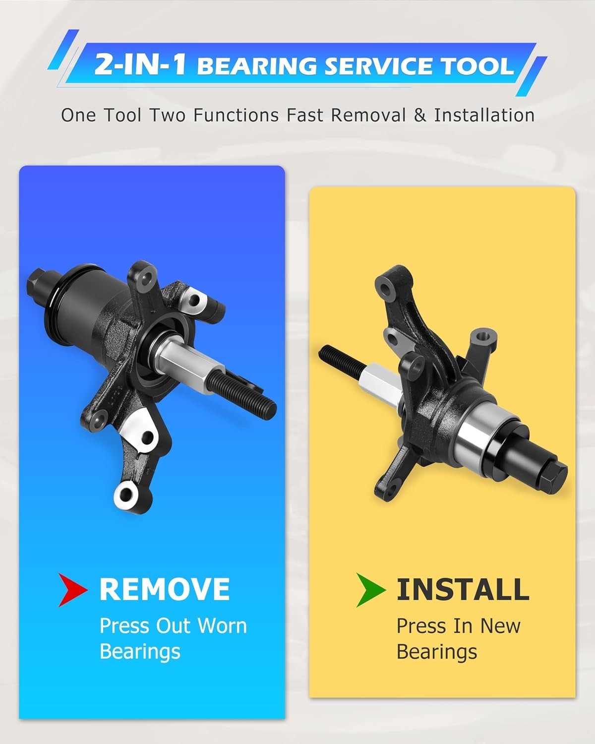 FWD Bearing Installer Kit | Front Wheel Drive Removal Tool